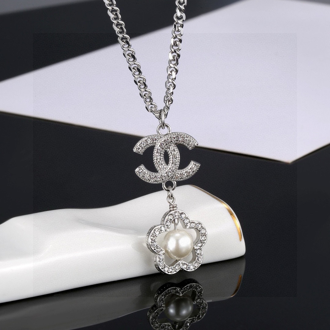 Chanel Camellia Necklace