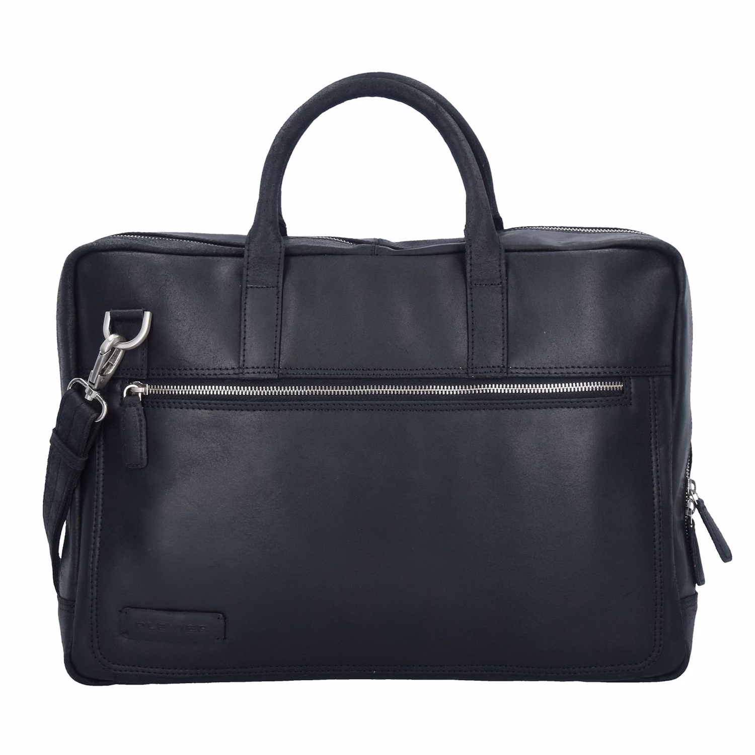 Vintage London Aktentasche RFID Schutz Leder 41 cm Laptopfach