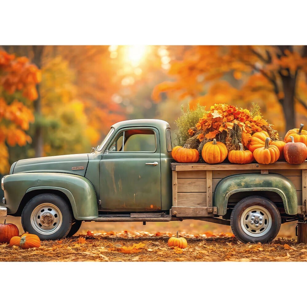 Puzzle 1000 El. Usa Collection: Autumn Truck