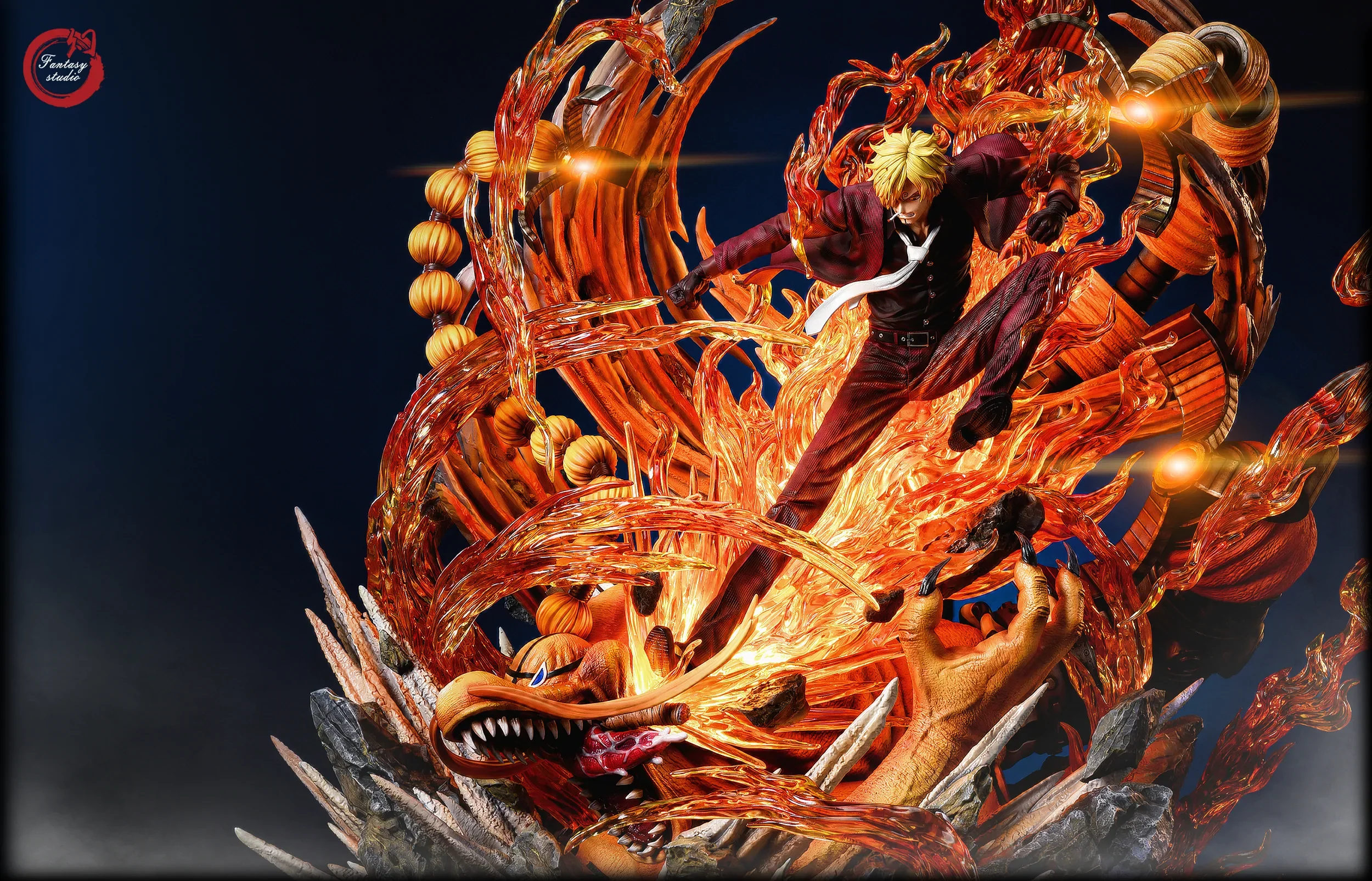 One Piece - Sanji vs Queen by Fantasy Studios