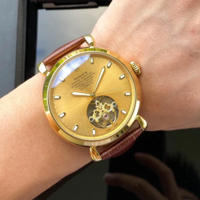 Rolex Watch OYSTER PERPETUAL 44MM LEATHER