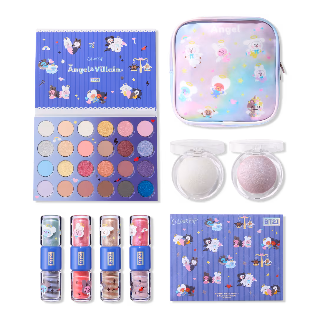 ColourPop  ColourPop X BT21 Angel & Villain Collection Vault