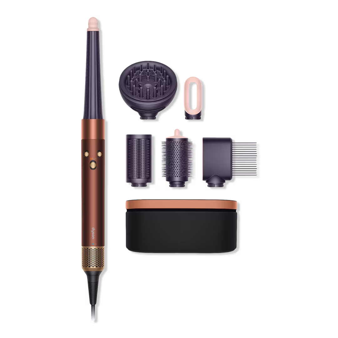 Dyson  Limited Edition Airwrap i.d. Multi-styler and Dryer Curly+Coily in Plum and Copper