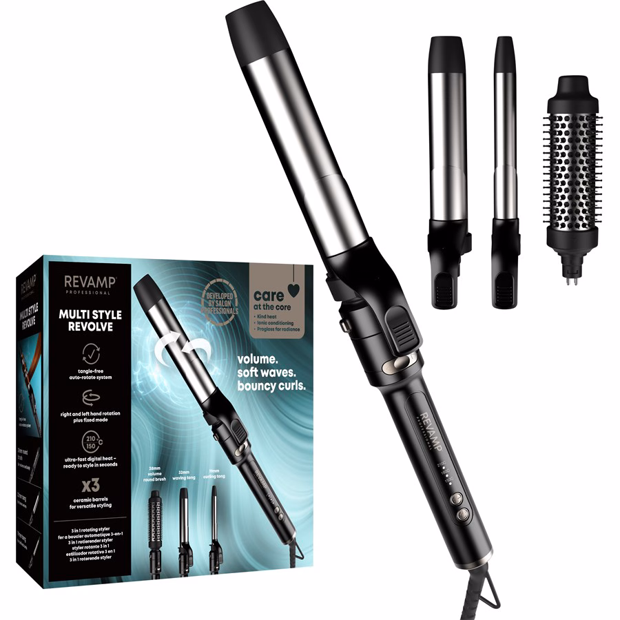 Multi Style Revolve 3-in-1 Rotating Hair Styler CL-3500-EU