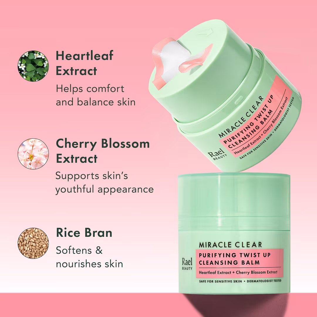 Rael  Purifying Twist Up Cleansing Balm