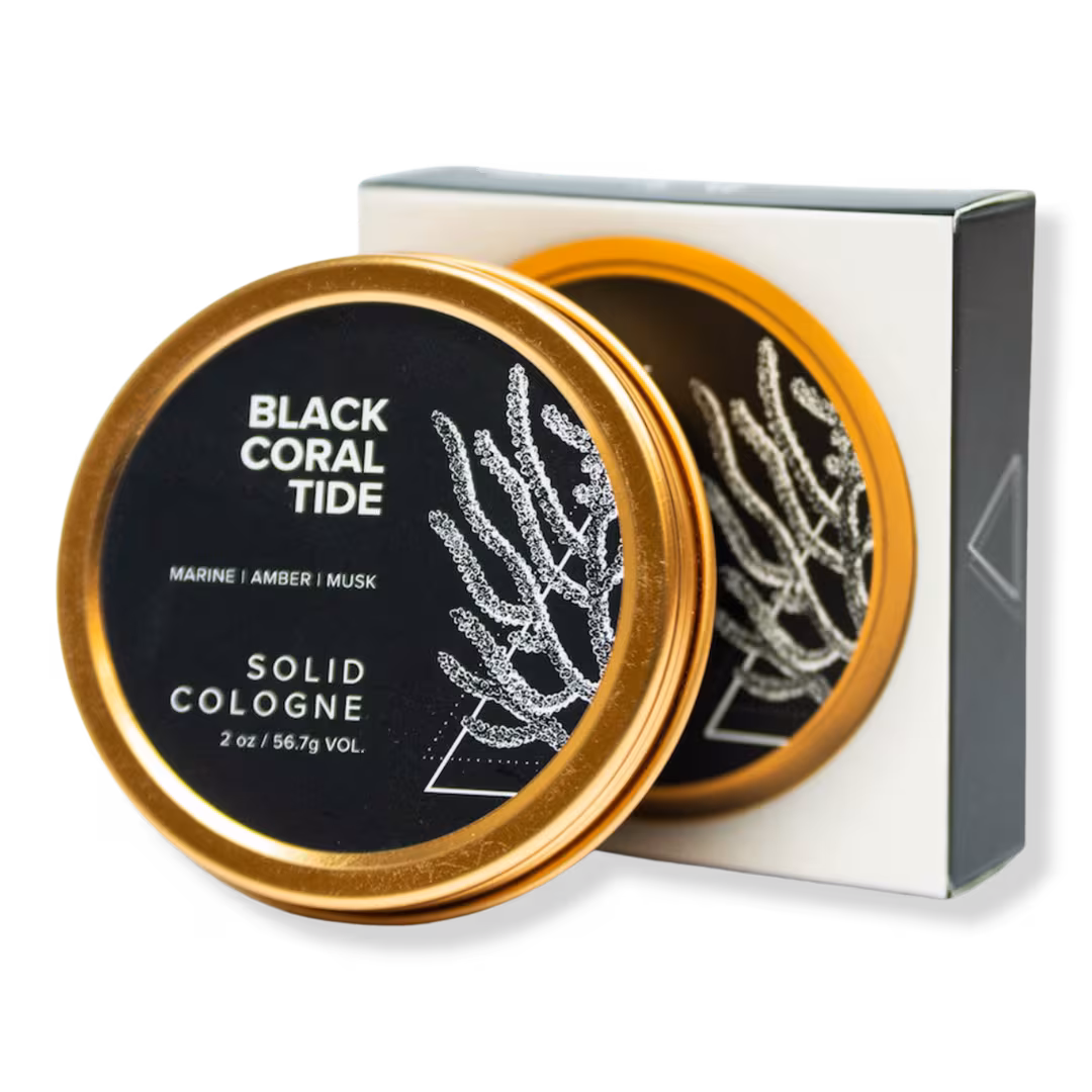 Broken Top Candle Co.  Black Coral Tide Solid Cologne