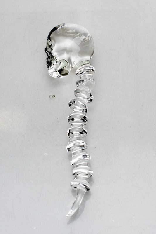 Skull Shape Glass Dabber