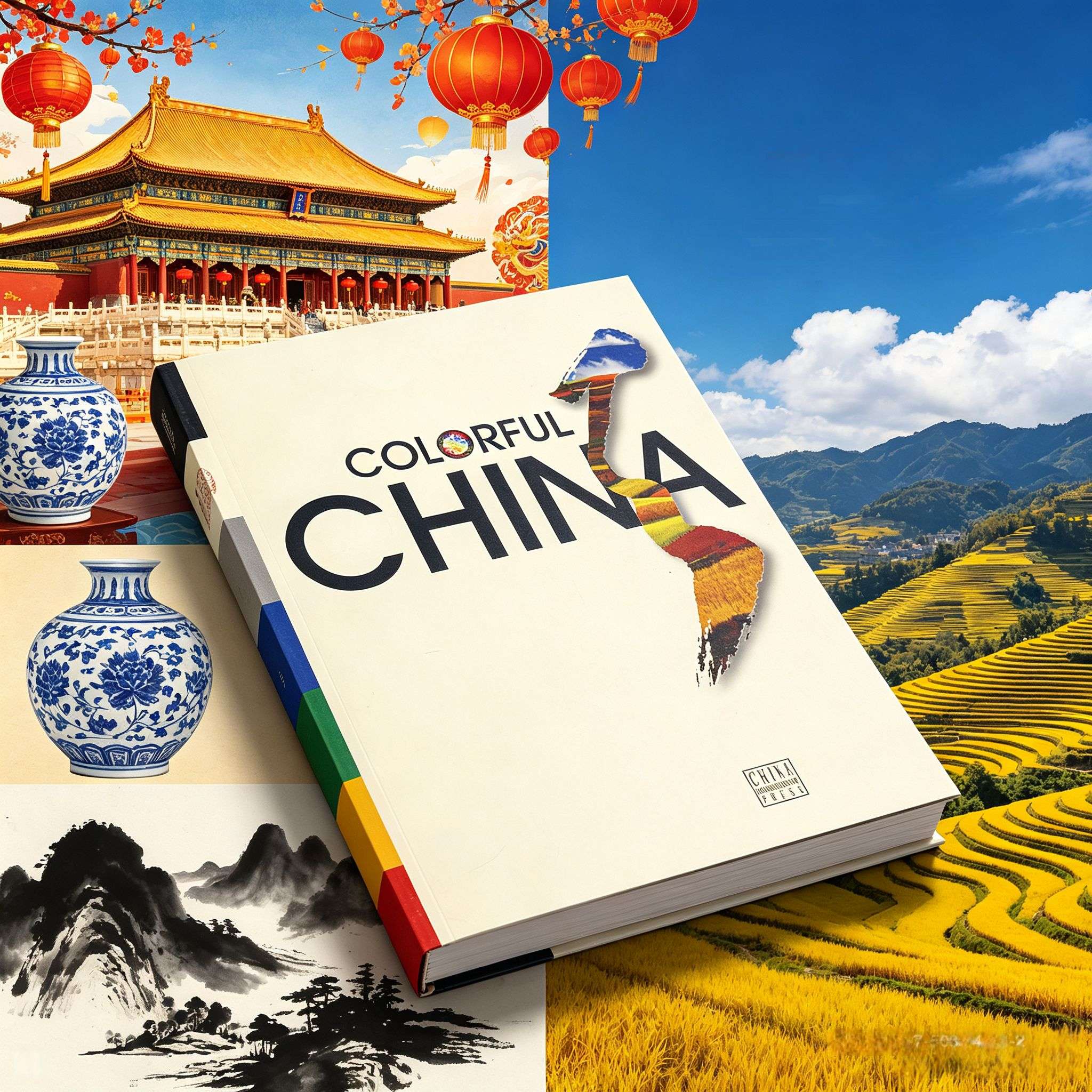Colorful China: A Journey Through Chinese Culture in Seven Colors (English Edition)