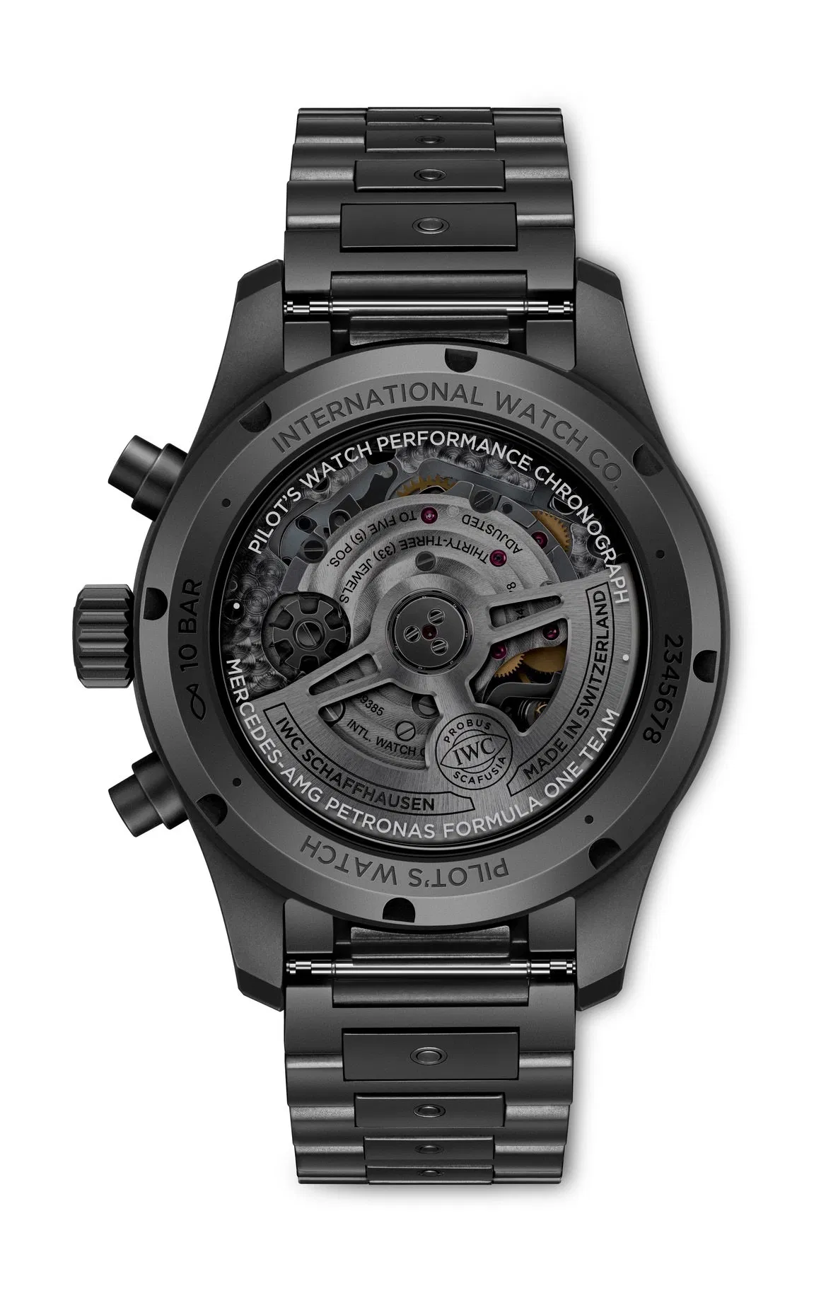 IWC Schaffhausen Pilots watch performance chronograph 41 mercedes amg petronas formula one team iw388307
