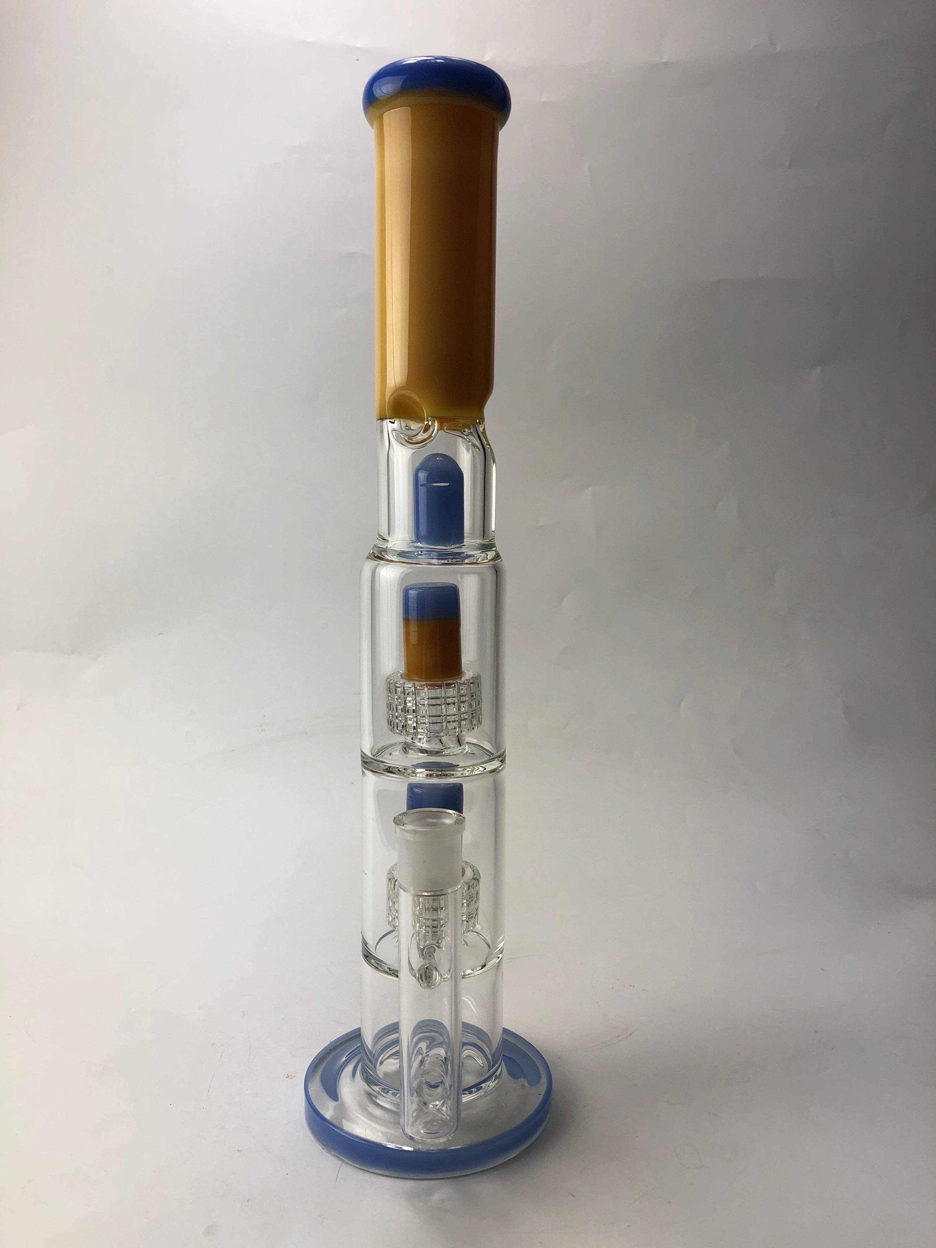 17 Double Matrix Perc Water Bong