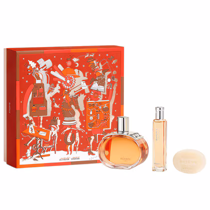 HERMÈS Barenia Pleine Fleur Eau de Parfum Spray Gift Set 100ML