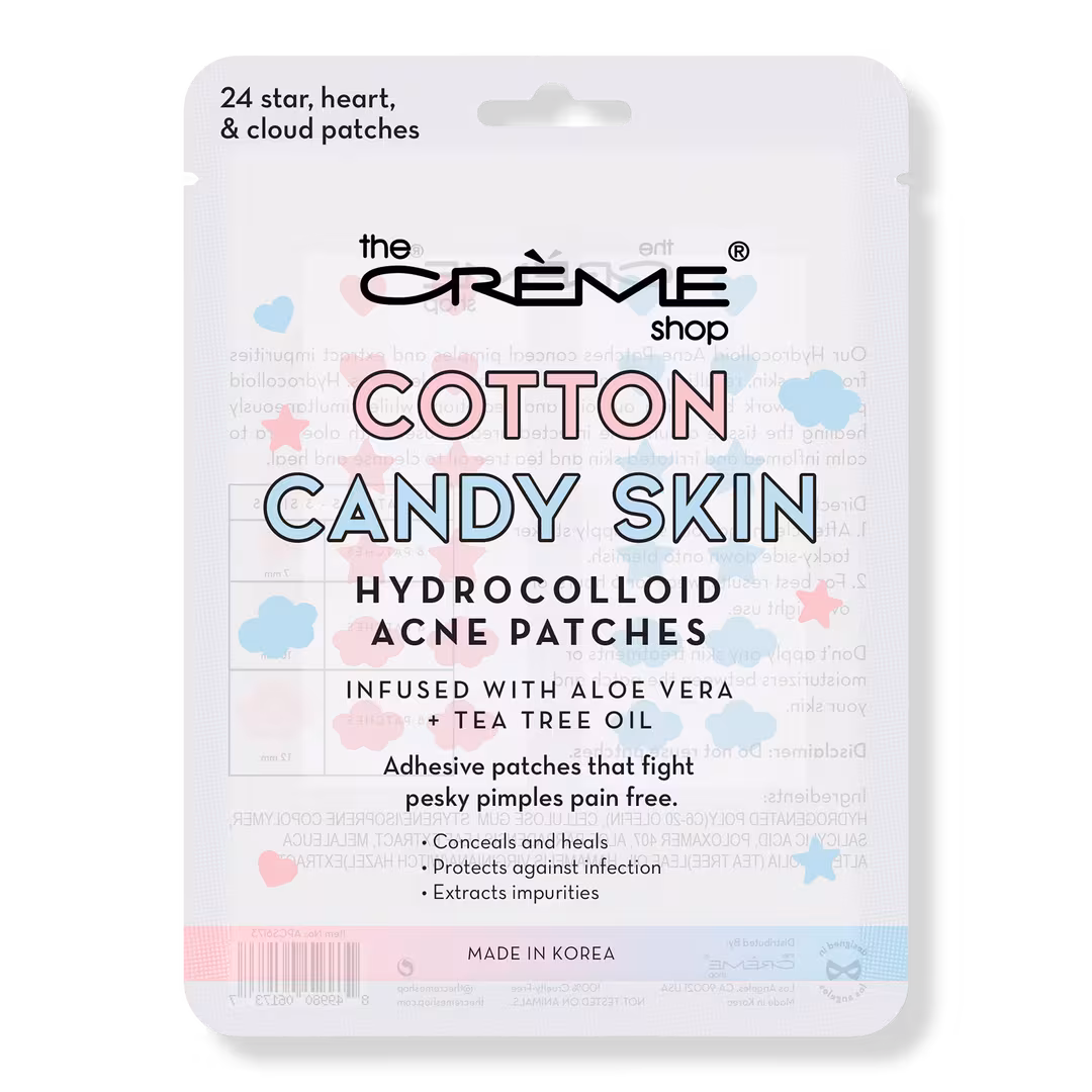 The Crème Shop  Cotton Candy Skin Hydrocolloid Acne Patches
