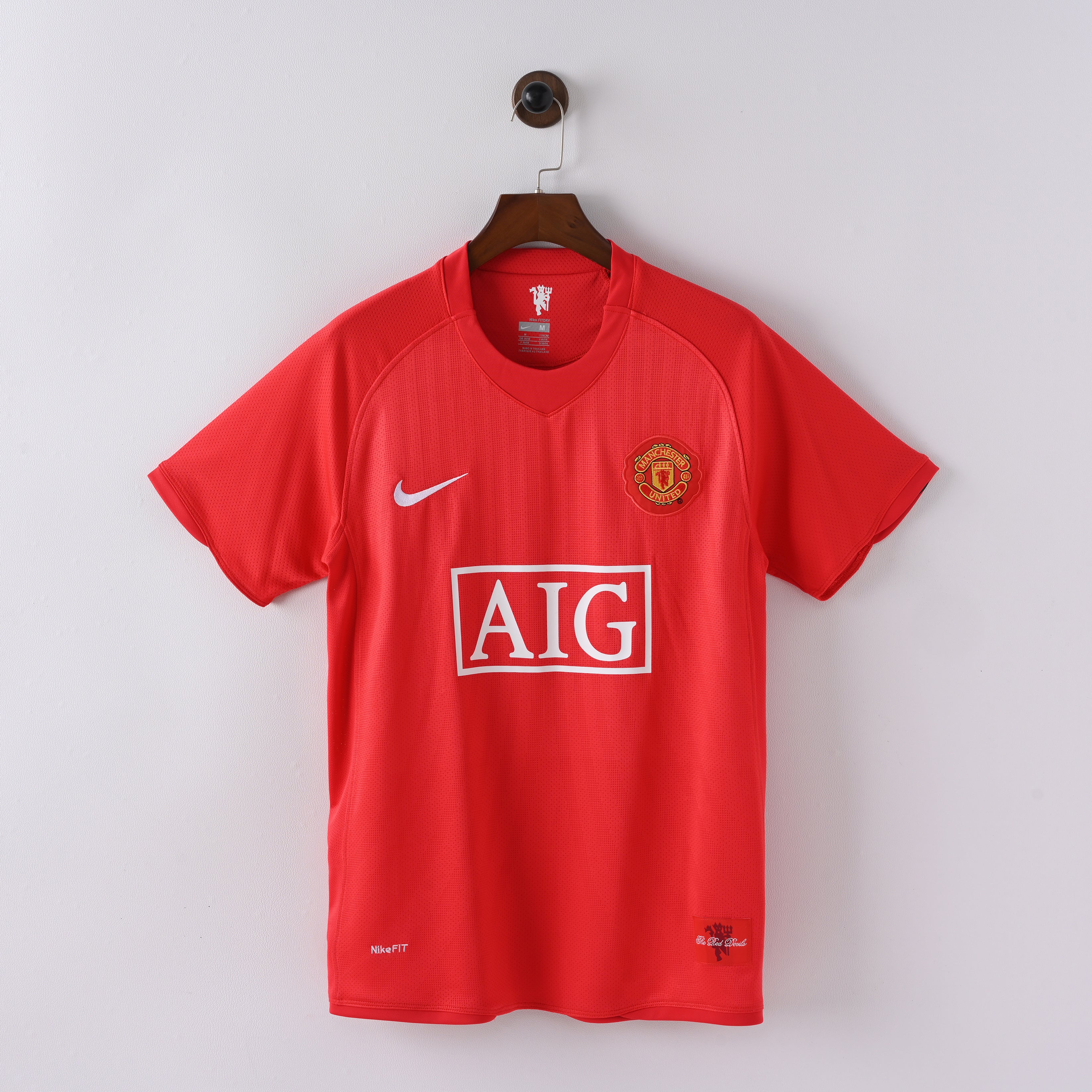 Manchester United Retro Vintage Home Jersey Men 2007-2008