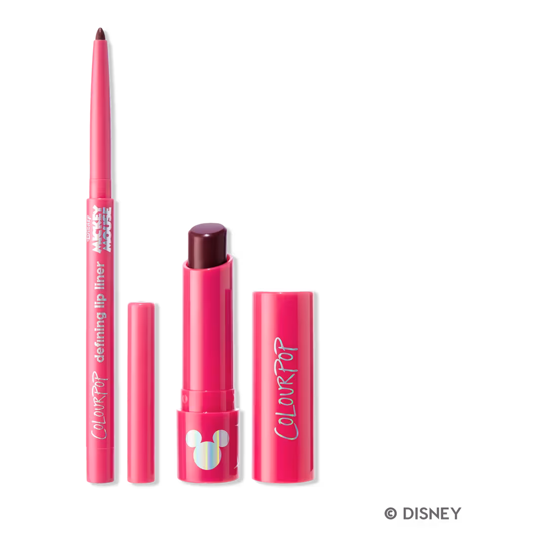 ColourPop  ColourPop X Disney’s A Very Mickey Christmas Mickey Mouse Lip Kit