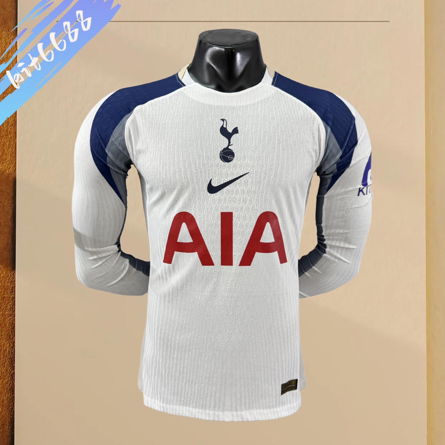 2025/2026 Tottenham Home Long Sleeve Football Shirt （Player Edition）