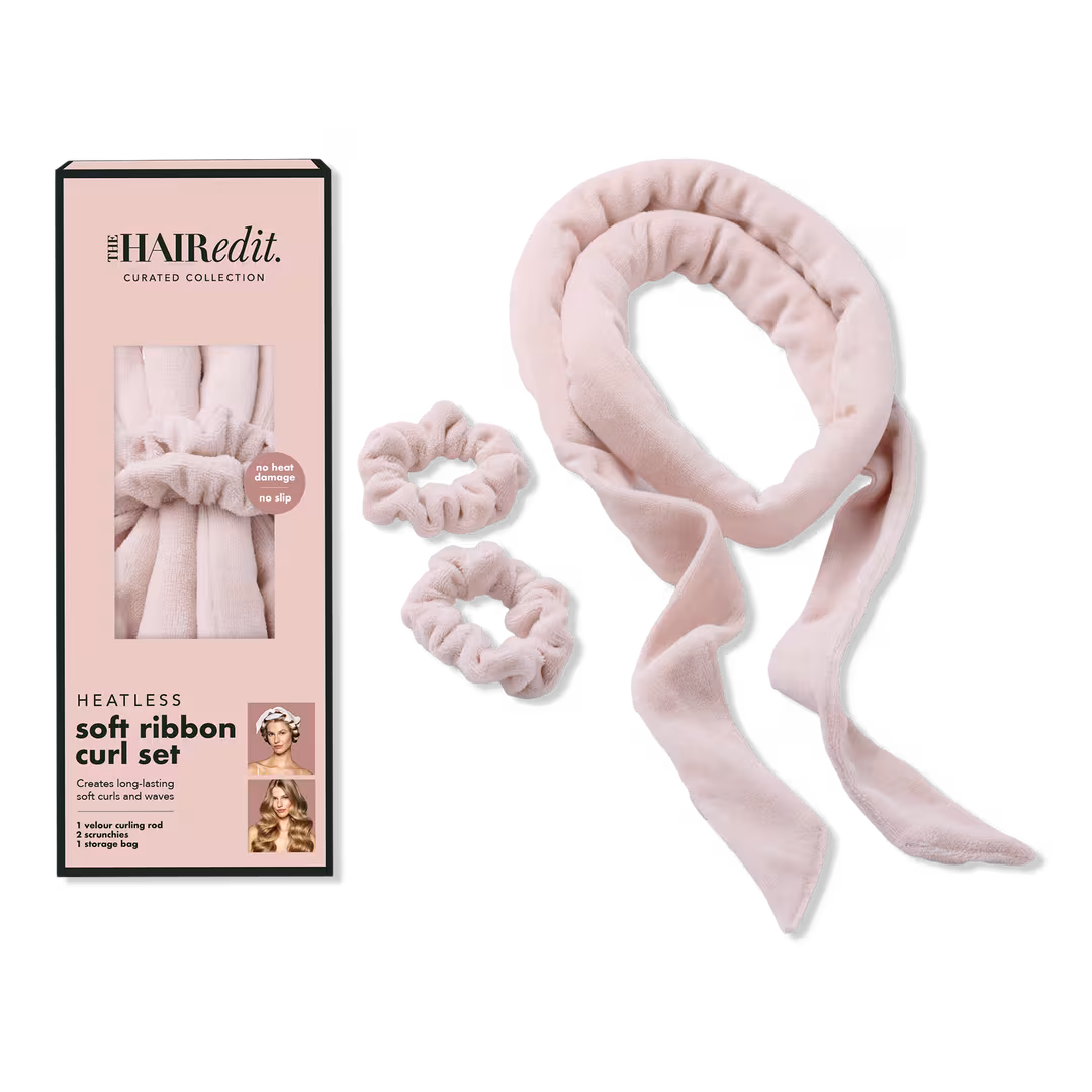 The Hair Edit  Heatless Soft Ribbon Curl Set