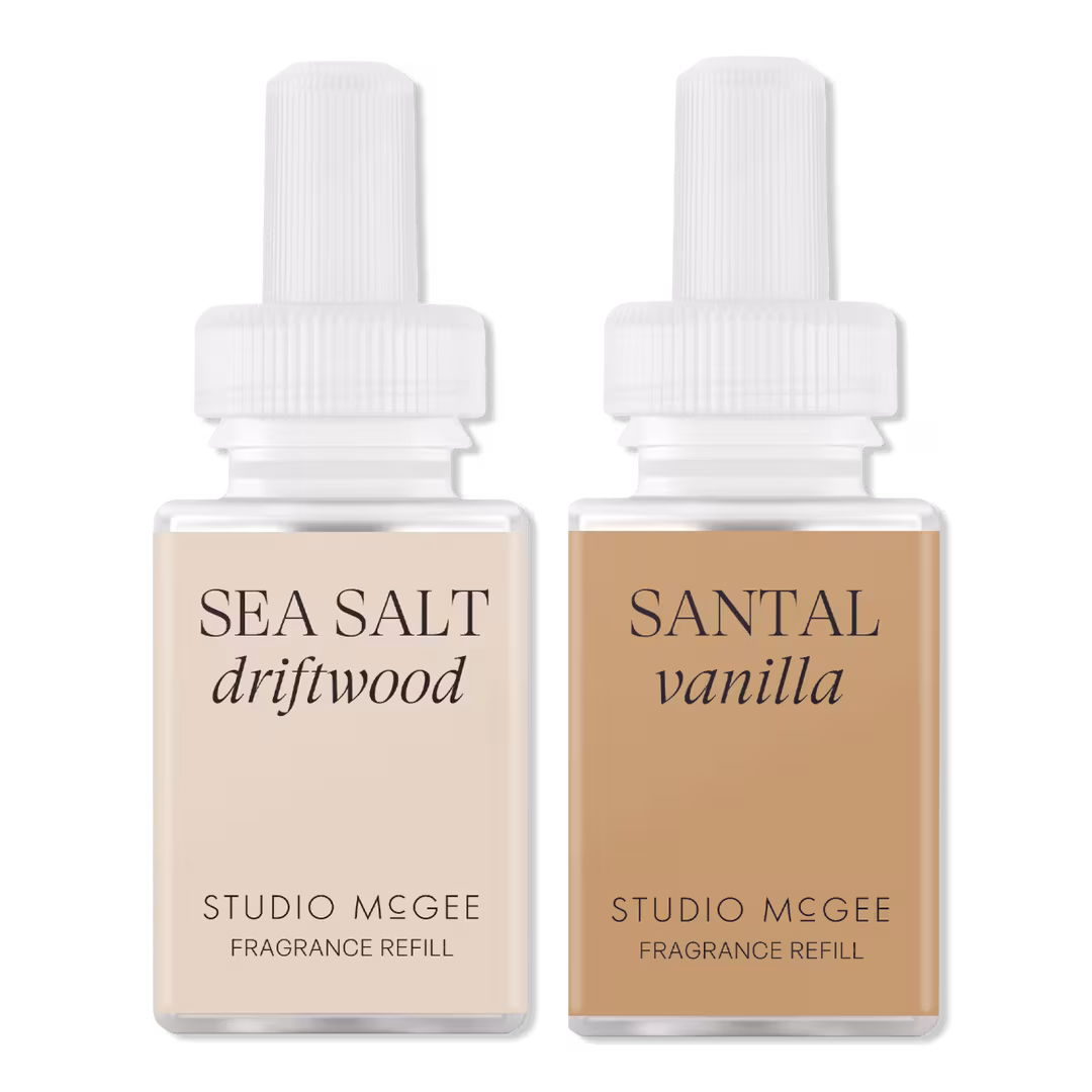 Pura  Pura X Studio McGee Santal Vanilla and Sea Salt Driftwood Diffuser Refills
