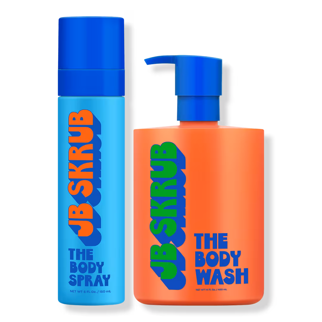 JB Skrub  Body Wash & Body Spray Duo for Tweens and Teens
