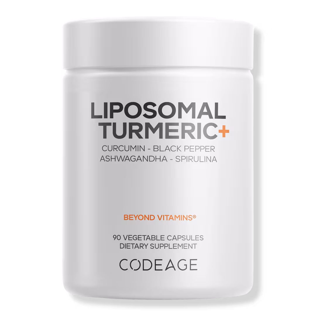 CODEAGE  Liposomal Turmeric with Organic Fermented Botanicals