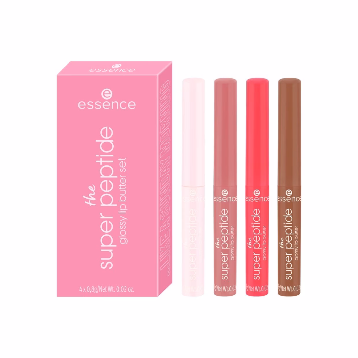 the super peptide glossy lip butter set