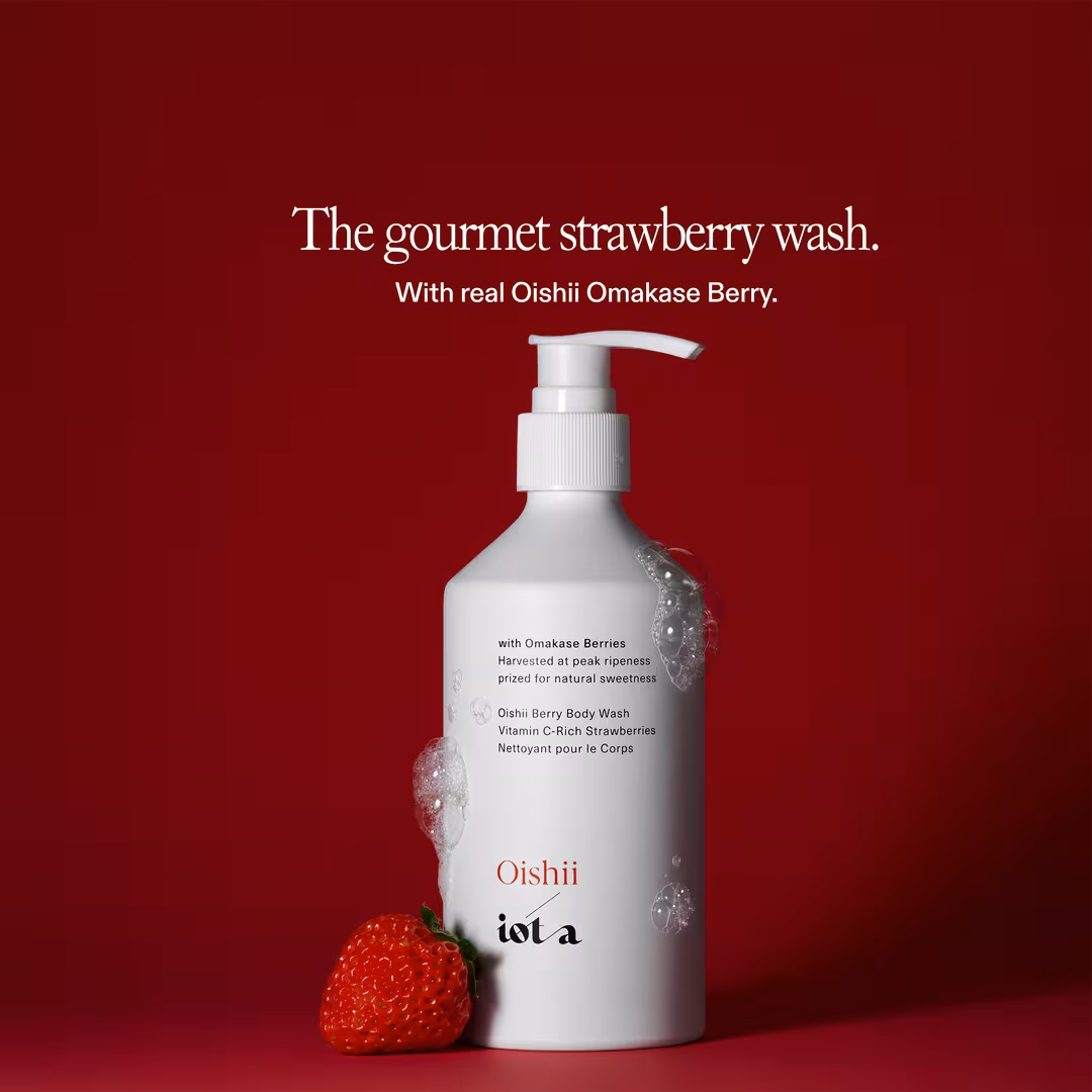 iota  Oishii Berry Body Wash