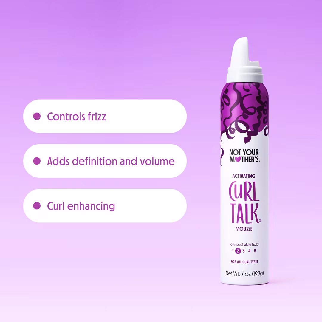 Not Your Mother's  Curl Talk Curl Activating Hair Mousse