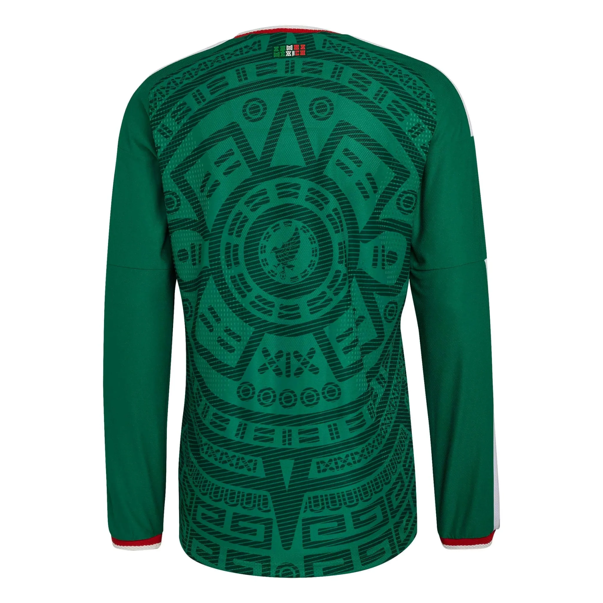 adidas 2026 Mexico Men's Authentic Home Long-Sleeve Soccer Jersey