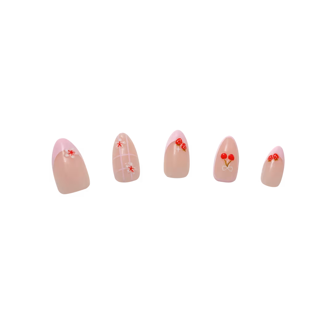 Nail Reformation  Cherry Cordial Press On Nails