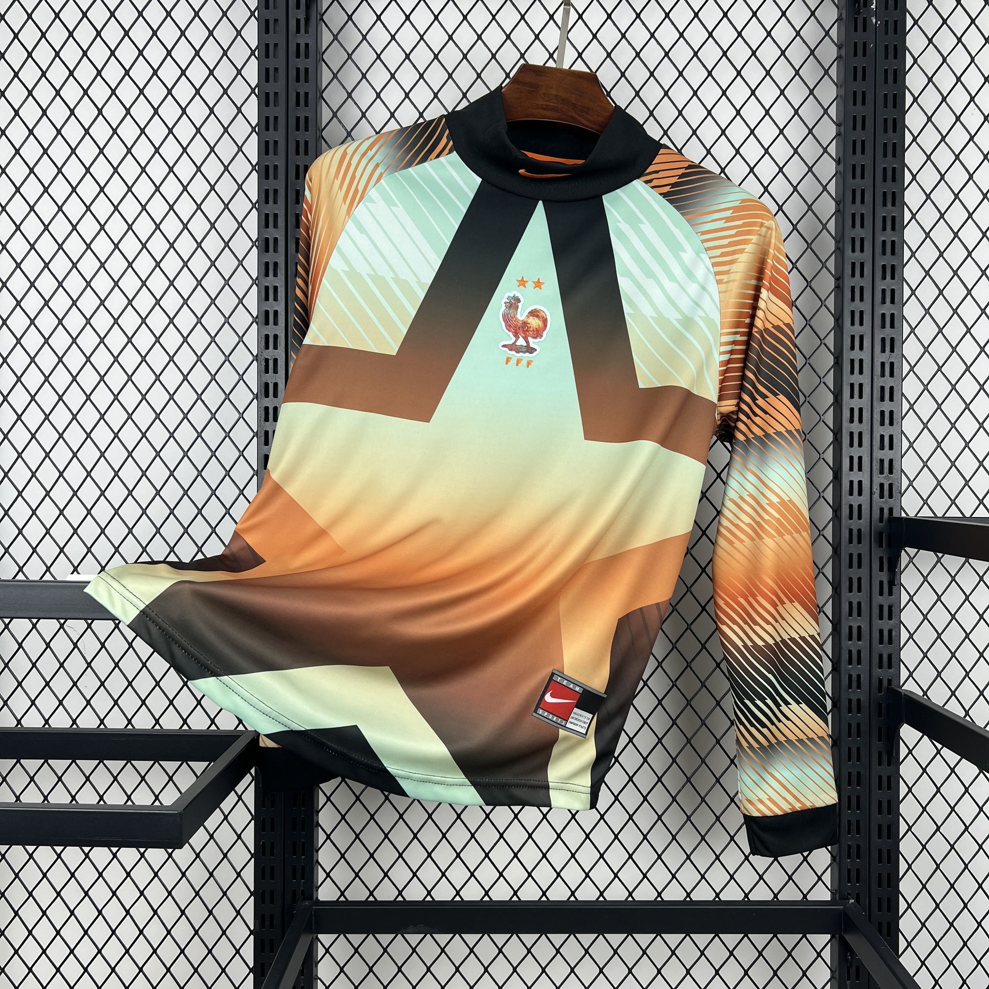 Mens France 2026 Hollywood Goalkeeper Long Sleeve Jersey