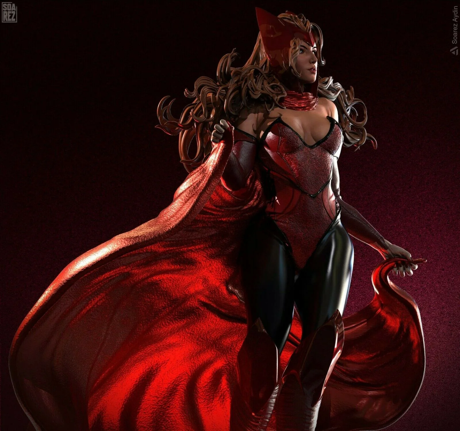 Marvel - Scarlet Witch (Femme Fatale) | 1:4 Resin Statue | von MFA Collectibles