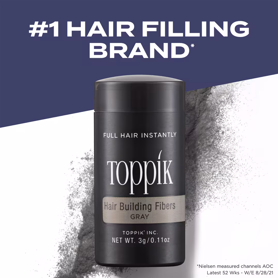 Toppik  Hair Building Fibers - Gray