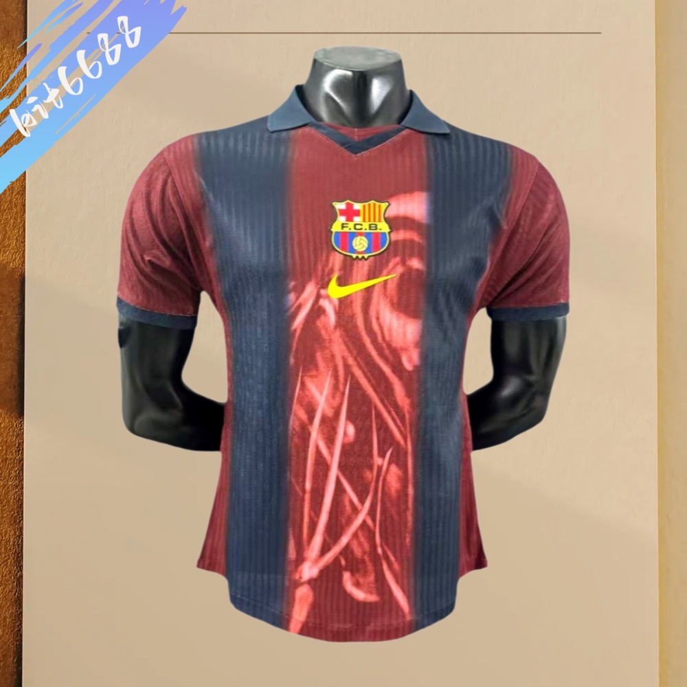 2025/2026 Barcelona Joint Commemorative Football Shirt (player version)