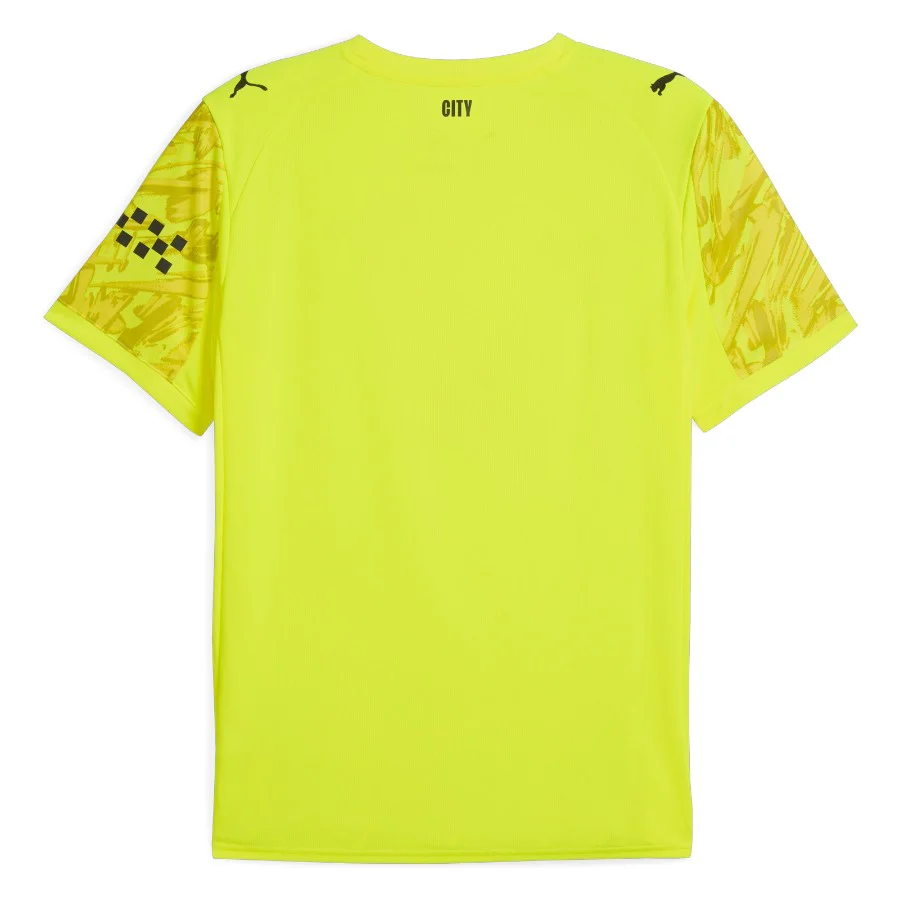Manchester City Yellow Goalkeeper Home Jersey Men 2025 2026