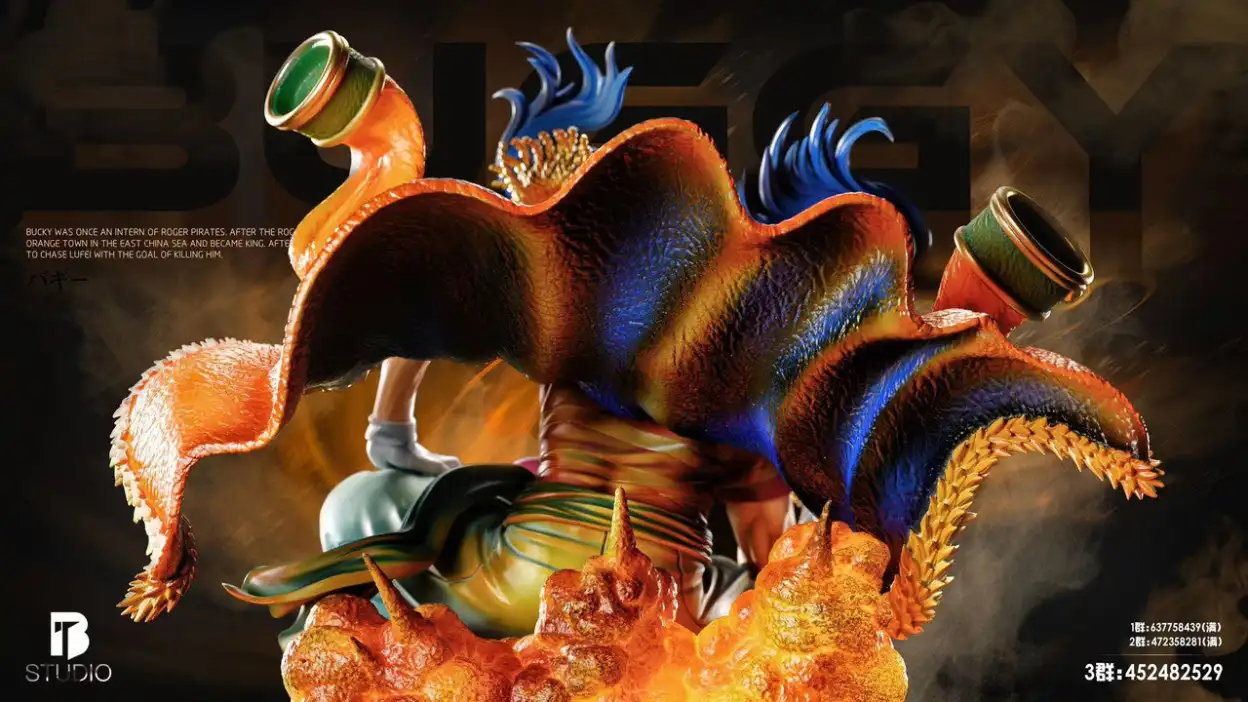 One Piece -  BT Studio Buggy (Cloak Version)