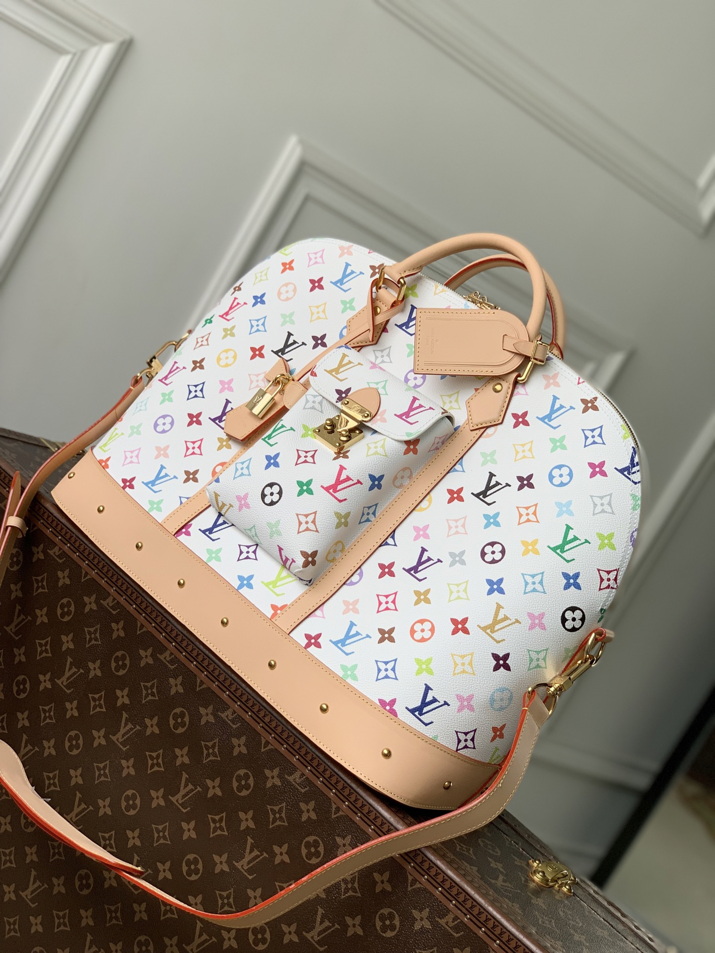[10A] LV x TM Alma Travel Bag