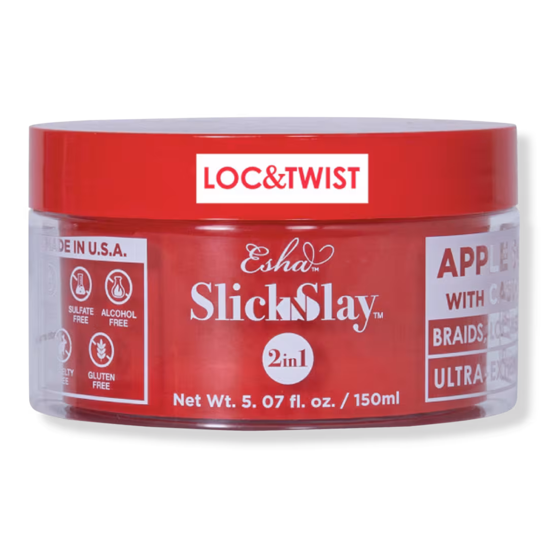 Esha  Slick N Slay 2-IN-1 Braid & Edge Gel - Apple