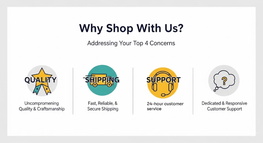 Why Shop With Us? Addressing Your Top 4 Concerns (Quality, Shipping & Support) - CCSHOES