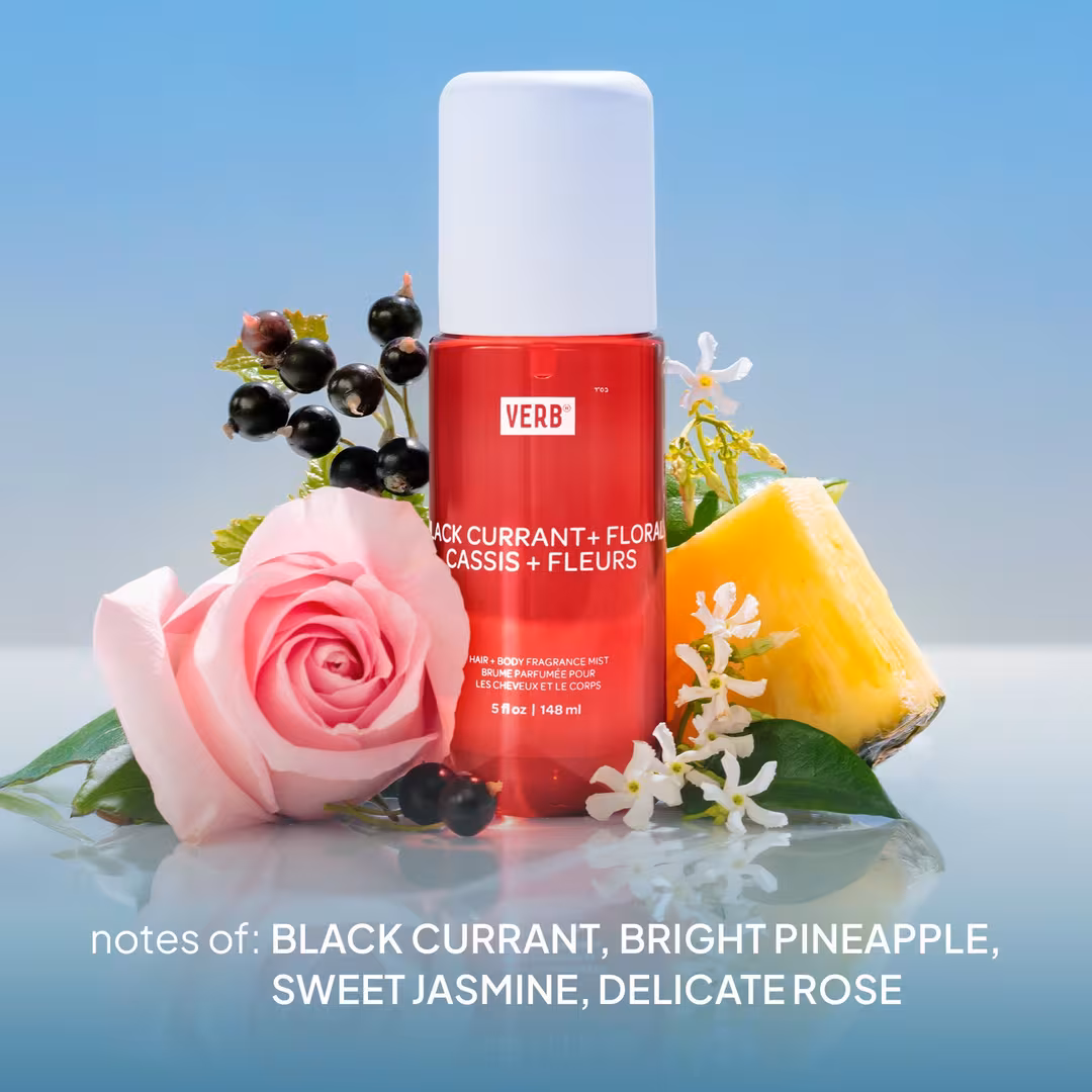 Verb  Black Currant & Floral Hair and Body Fragrance Mist