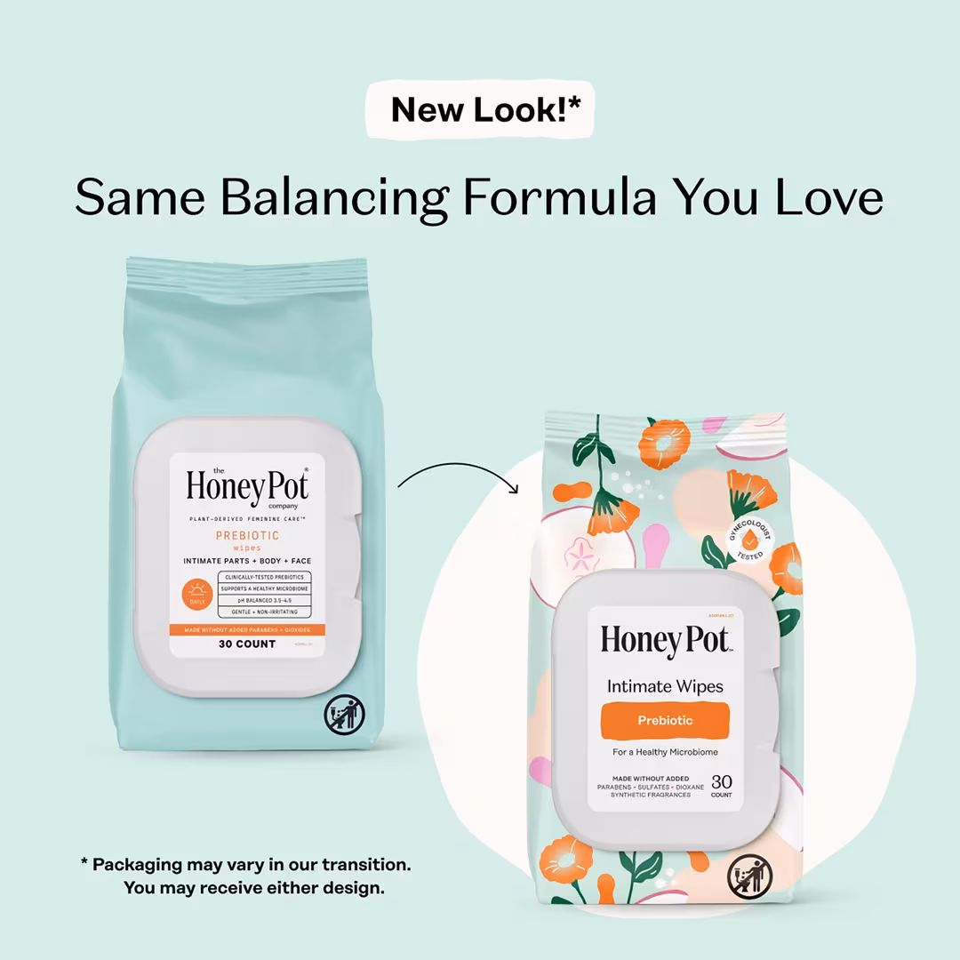 Honey Pot  Prebiotic Feminine Cleansing Wipes