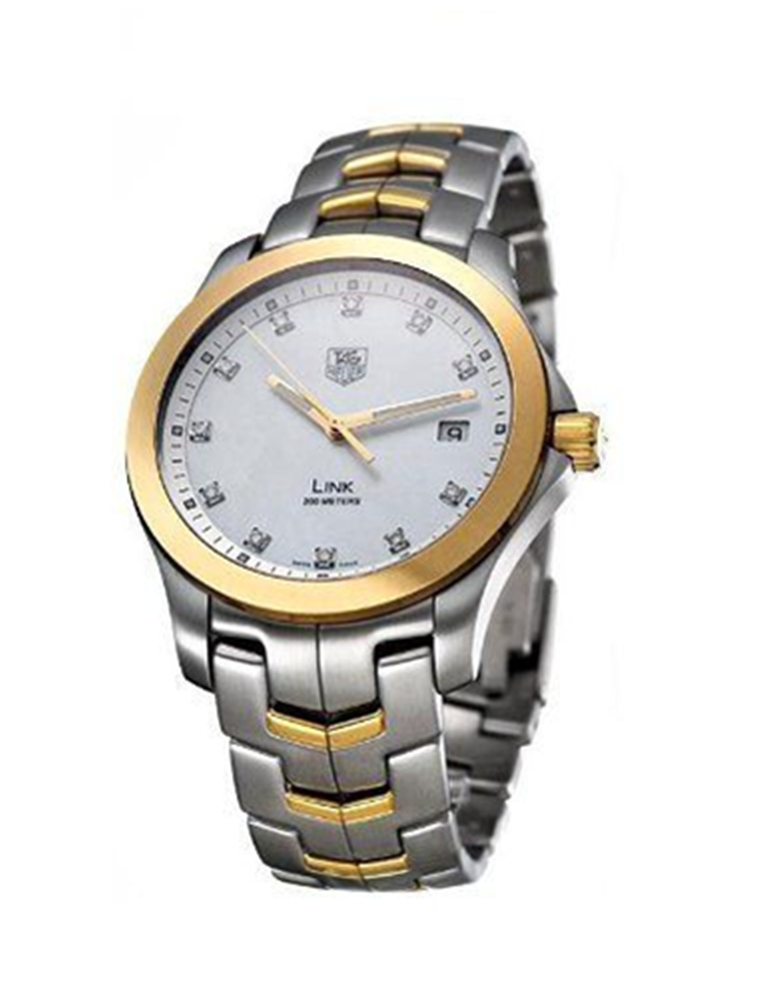 Replica Tag Heuer Link Mother Pearl White Dial Diamonds WJF1153.BB0579 39MM