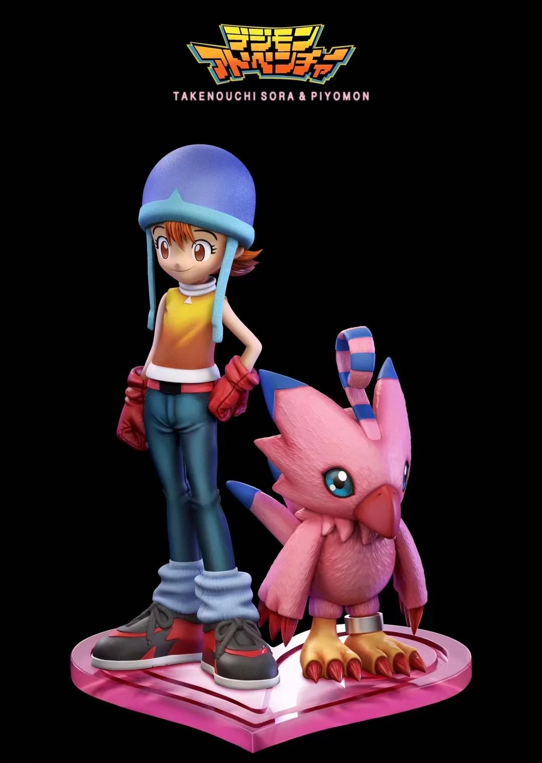 Butterfly Studio - Sora Takenouchi & Piyomon | 武之内空 & 比丘兽