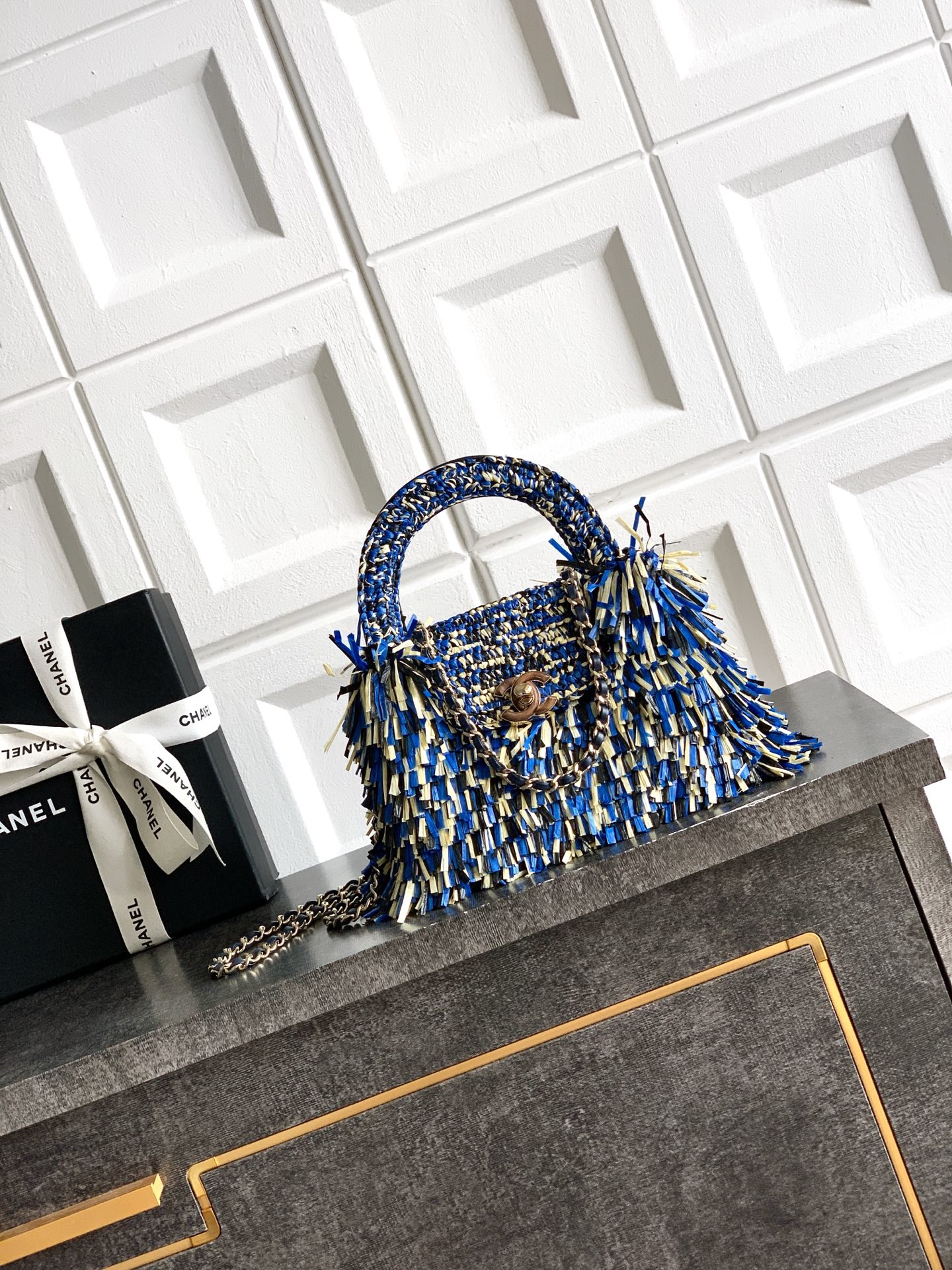 Chanel Kelly Woven Bag