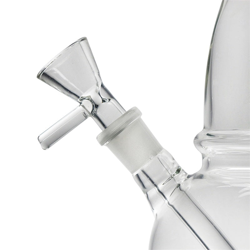 8 Marijuana Leaf Basic Glass Bong