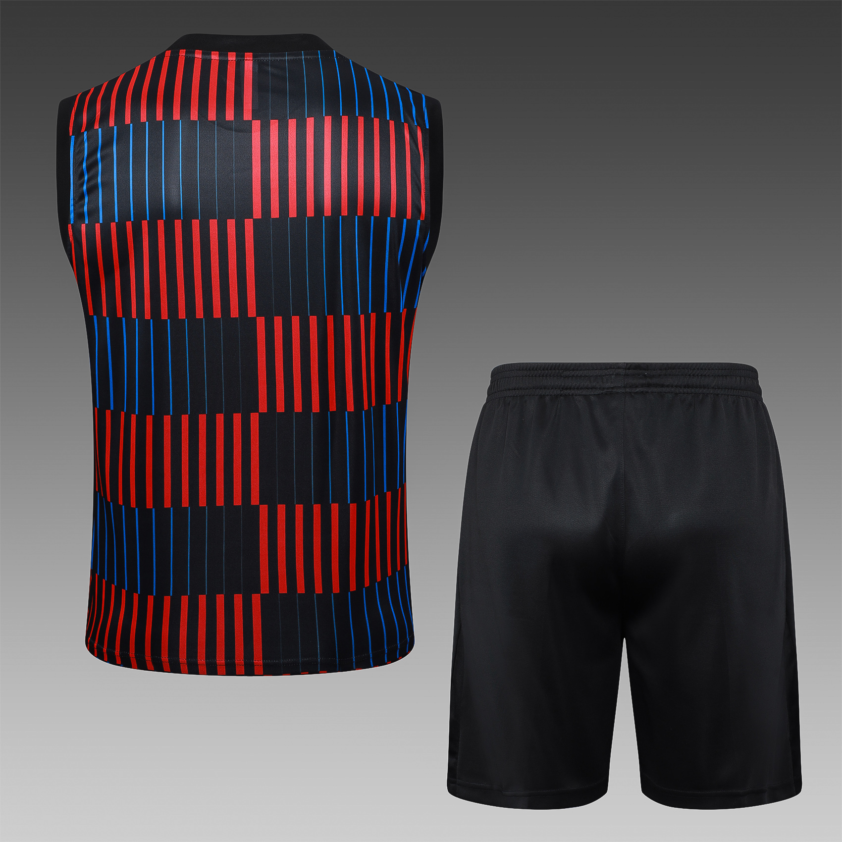 2024/2025 Barcelona vertical striped vest training suit (adult kit)