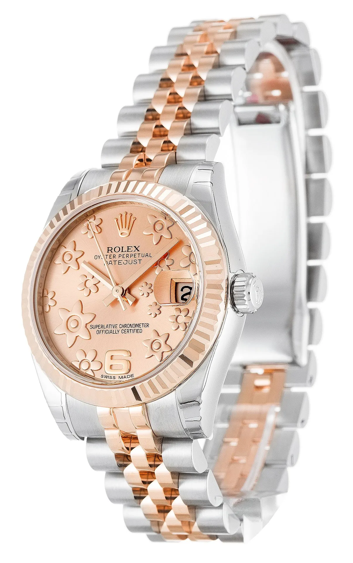 Rolex Datejust Mid-Size Pink Floral Dial 178271