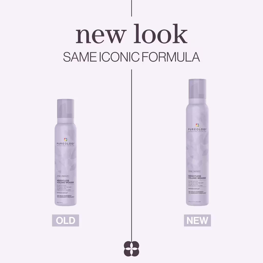Pureology  Style + Protect Weightless Volume Mousse