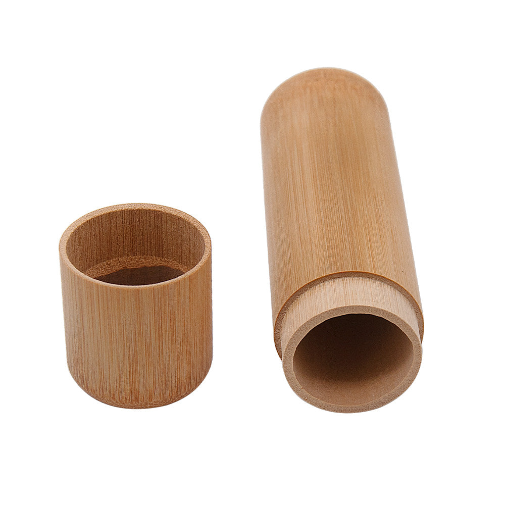 Bamboo Pillbox Weed Storage