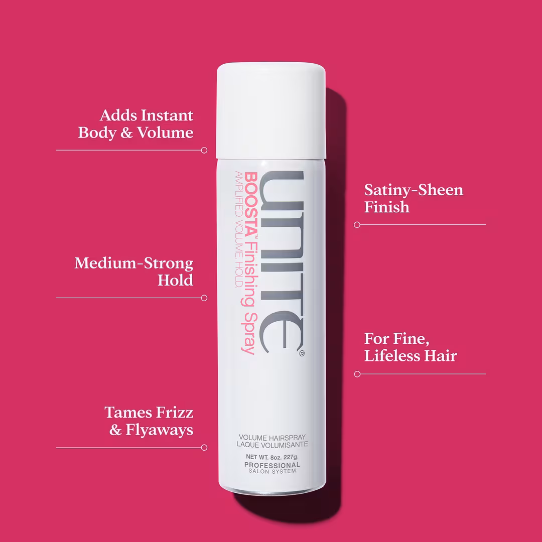 UNITE Hair  BOOSTA Finishing Spray For Volume
