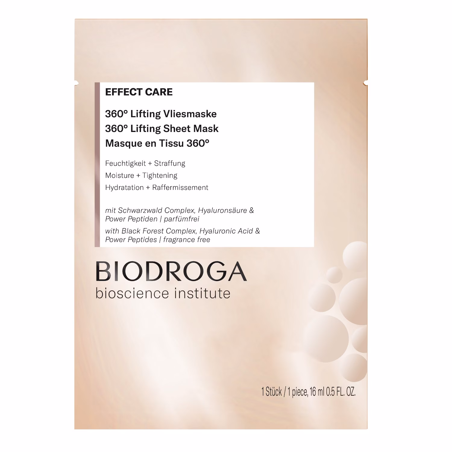 EFFECT CARE 360° Lifting Vliesmaske
