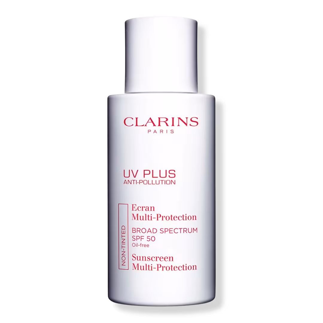 Clarins  UV Plus Anti-Pollution Antioxidant Face Sunscreen SPF 50